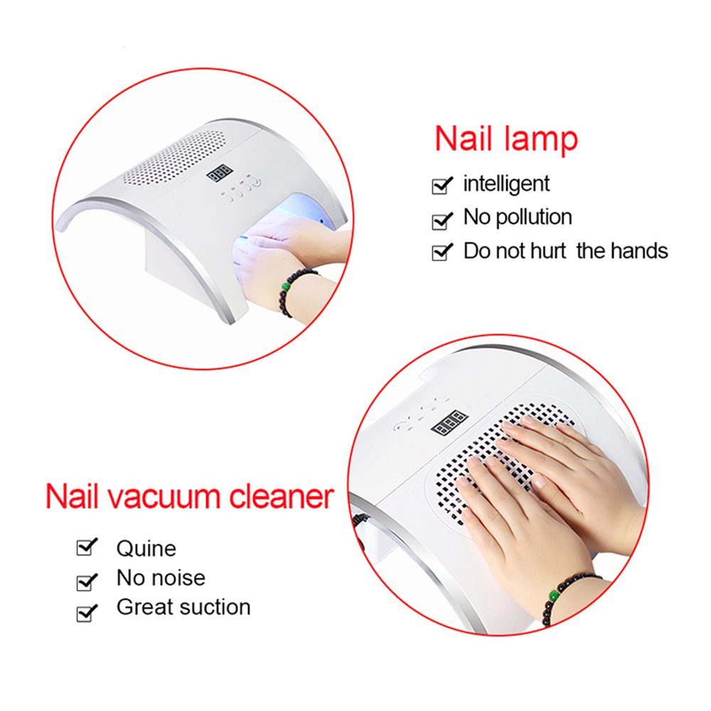 858-5A Multifunctional manicure and vacuum cleaner 2 in 1