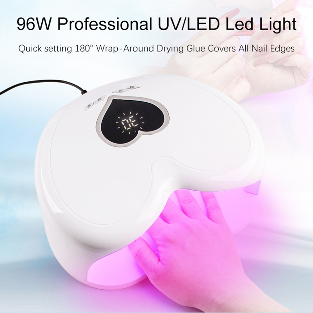 New SN476 Love Shape Nail Lamp