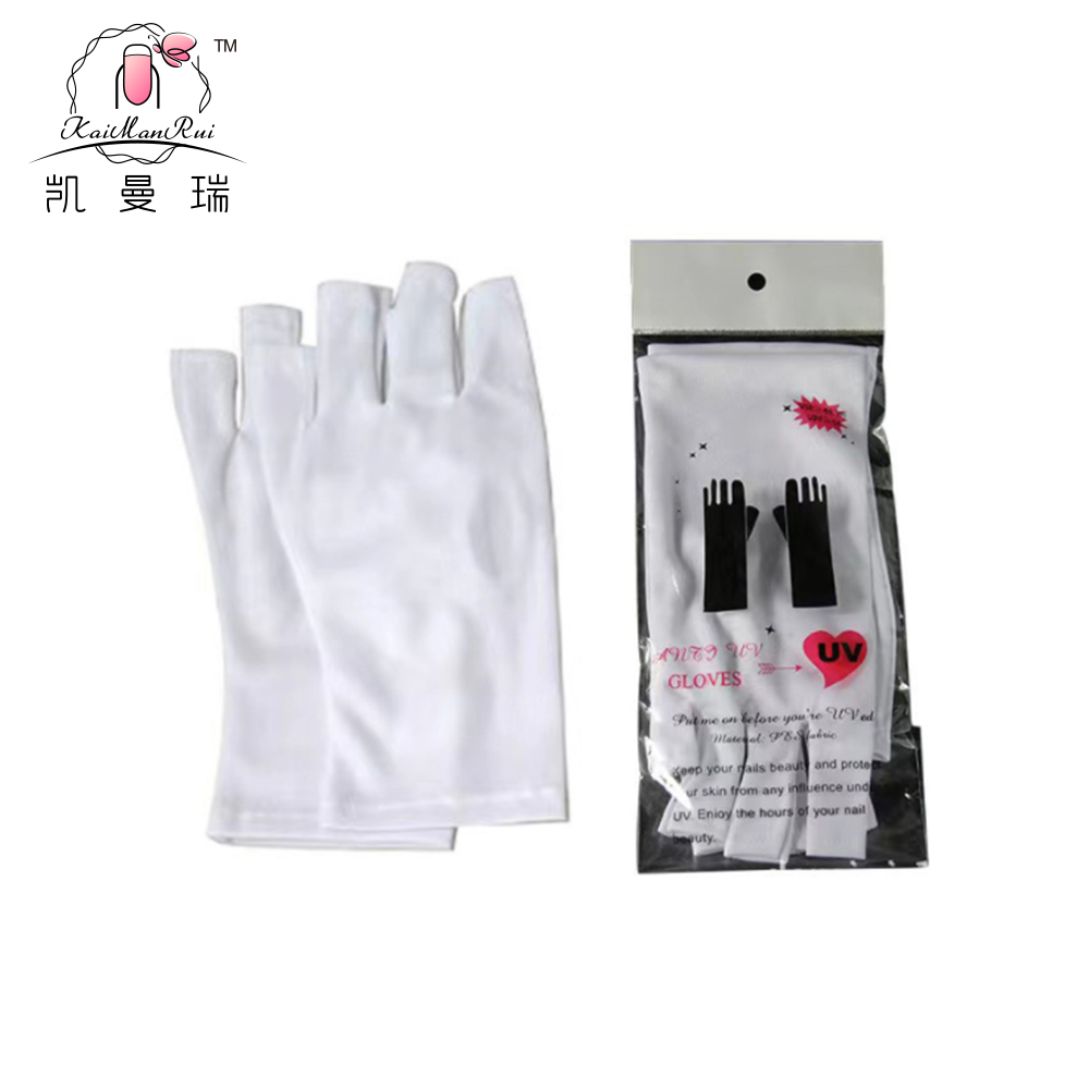 UV protection manicure gloves