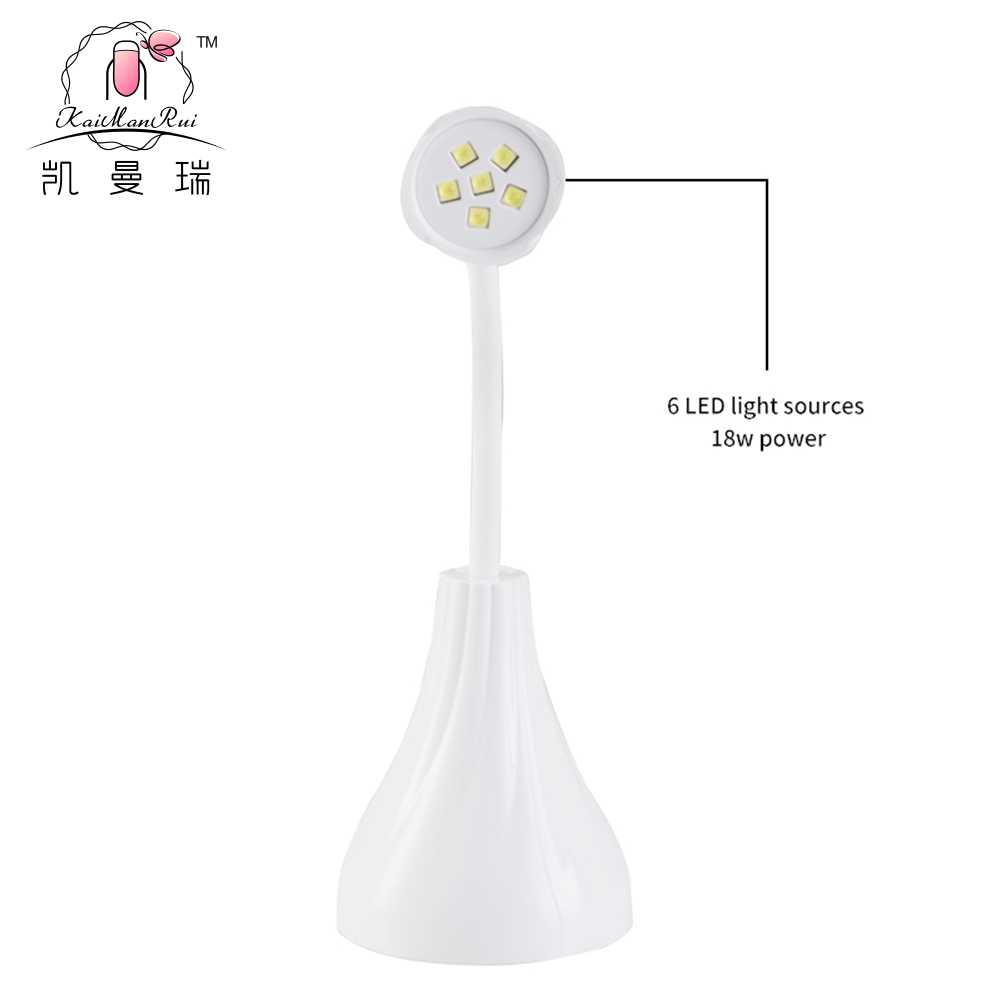 Nail led lamp for false nail tips