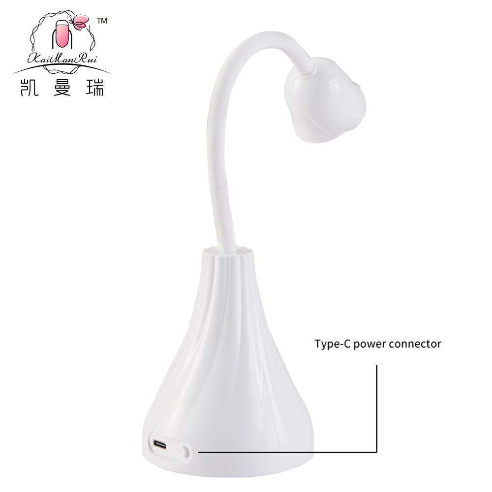 Nail led lamp for false nail tips