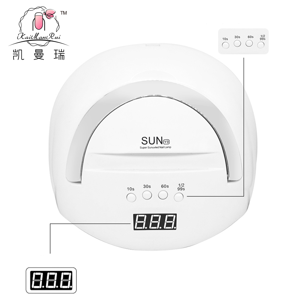 SunY9 nail lamp with mobile phone card slot