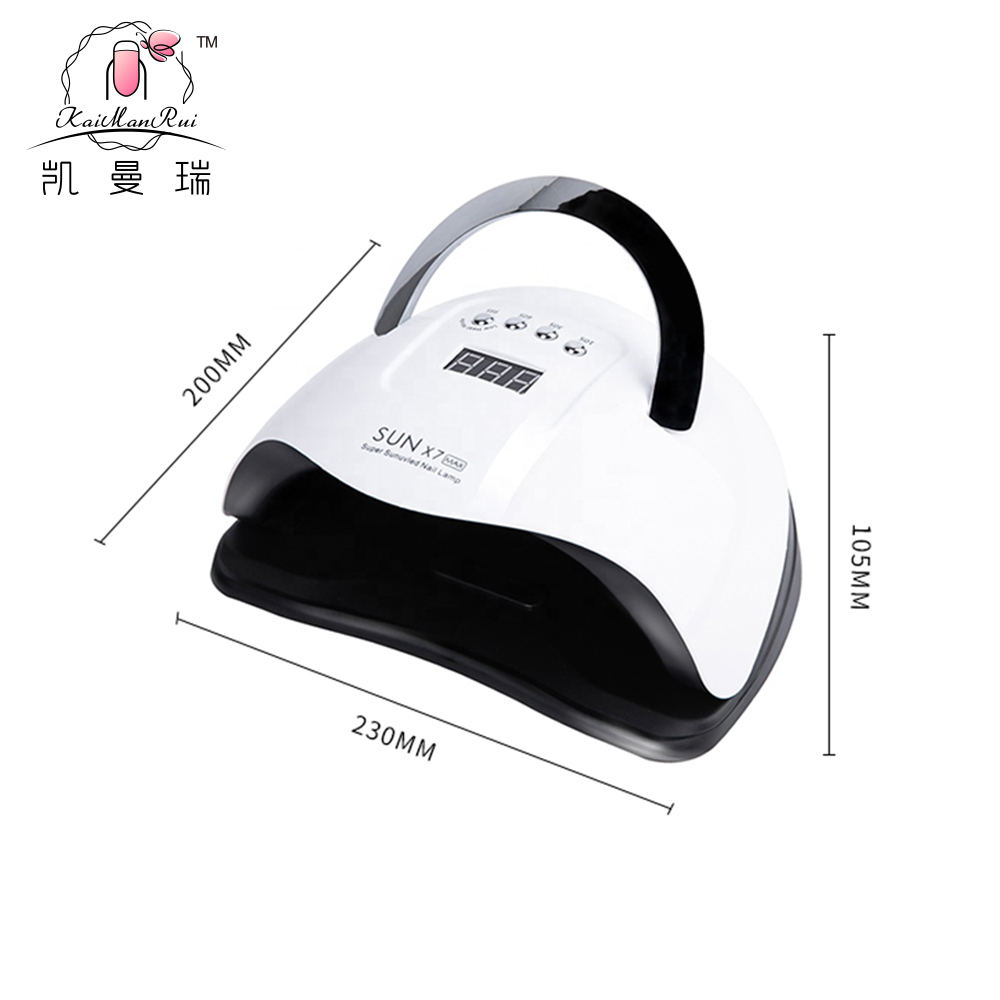 SunX7max portable one-hand nail lamp