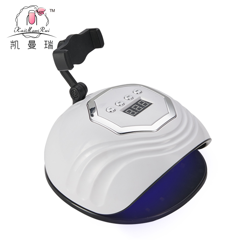 F9 Nail lamp with phone holder function